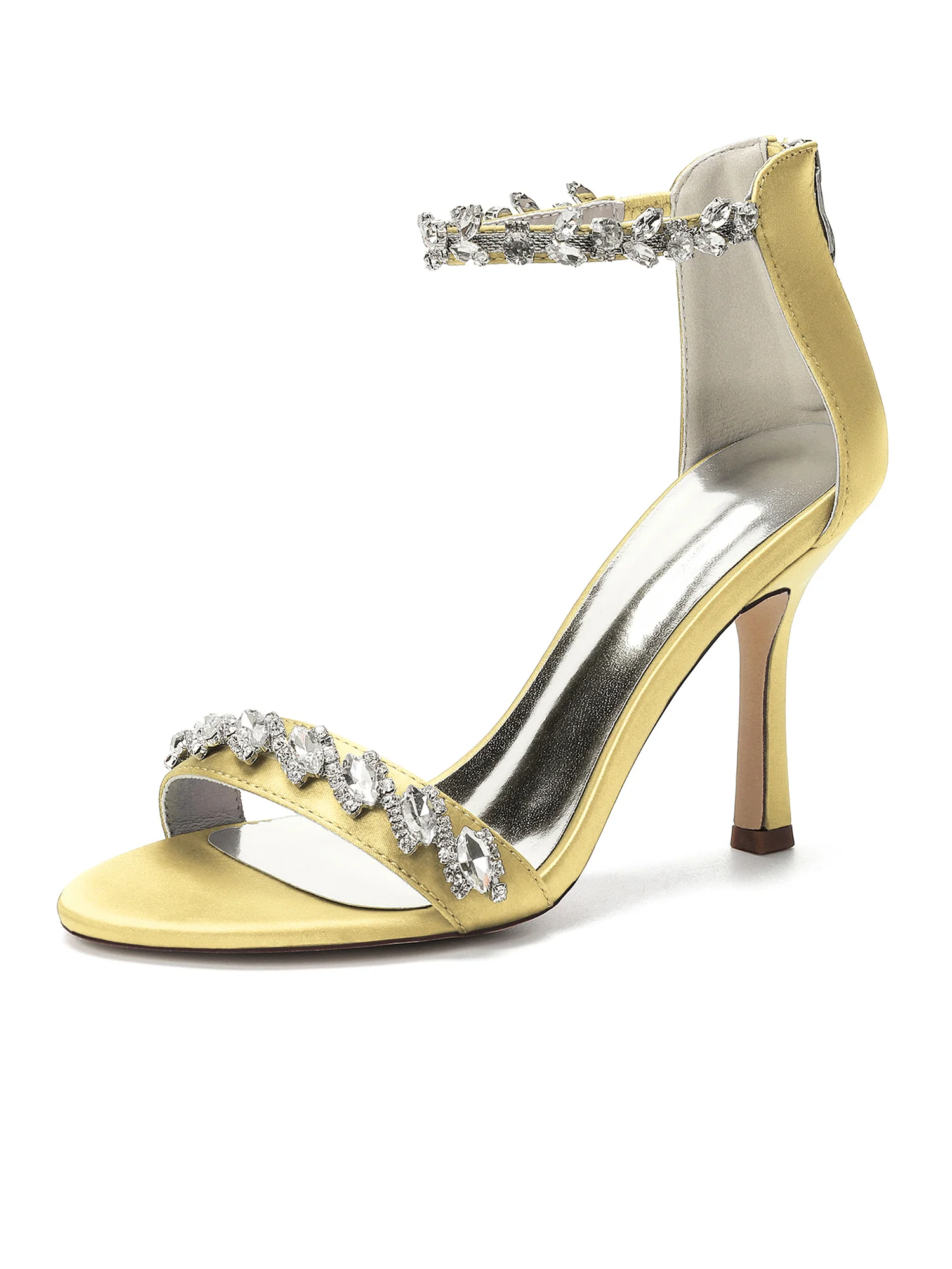Glam Crystal Stiletto Sandals - Image 4