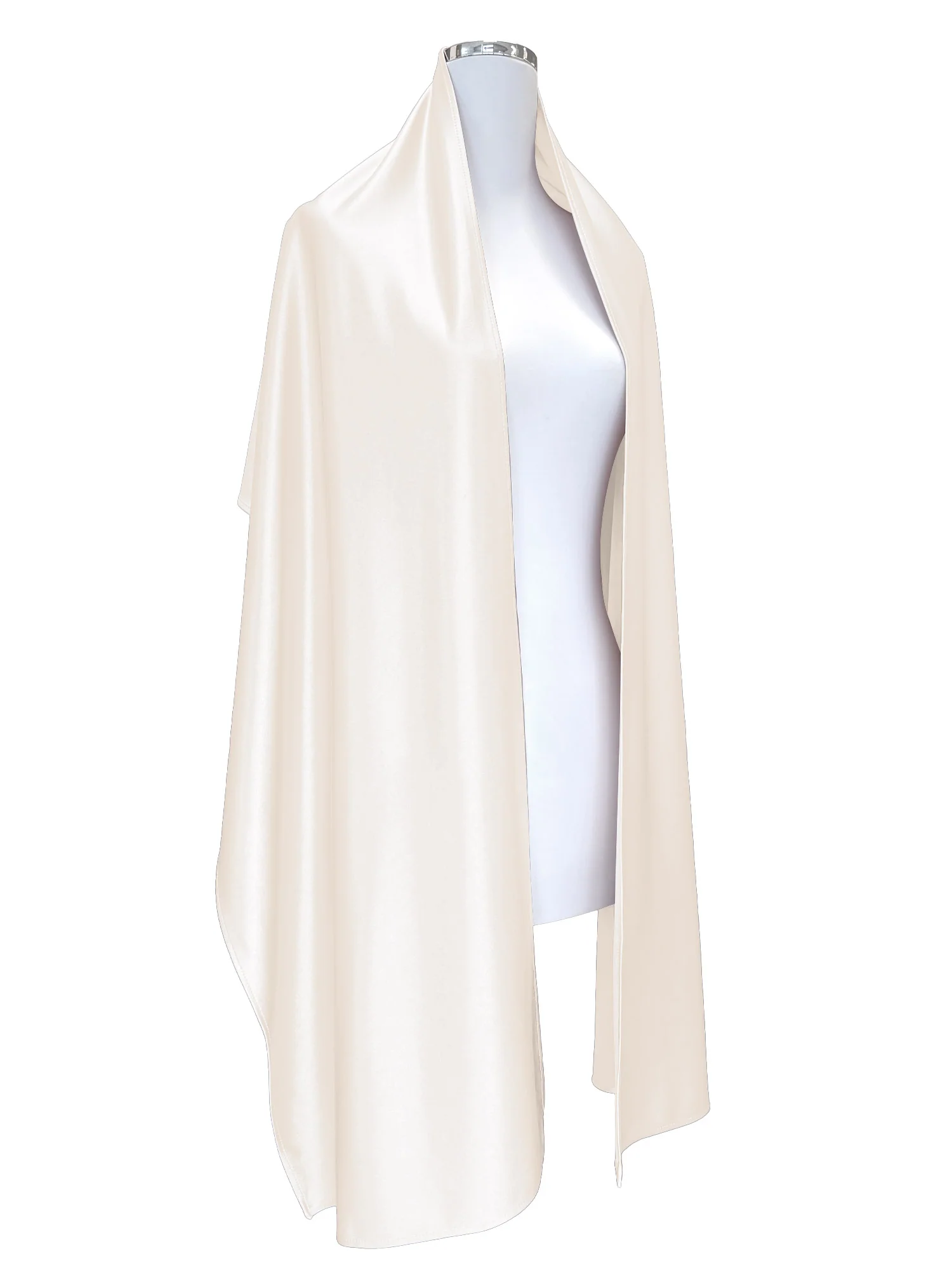 Babaroni Lux Stretch Satin Shawl - Image 75