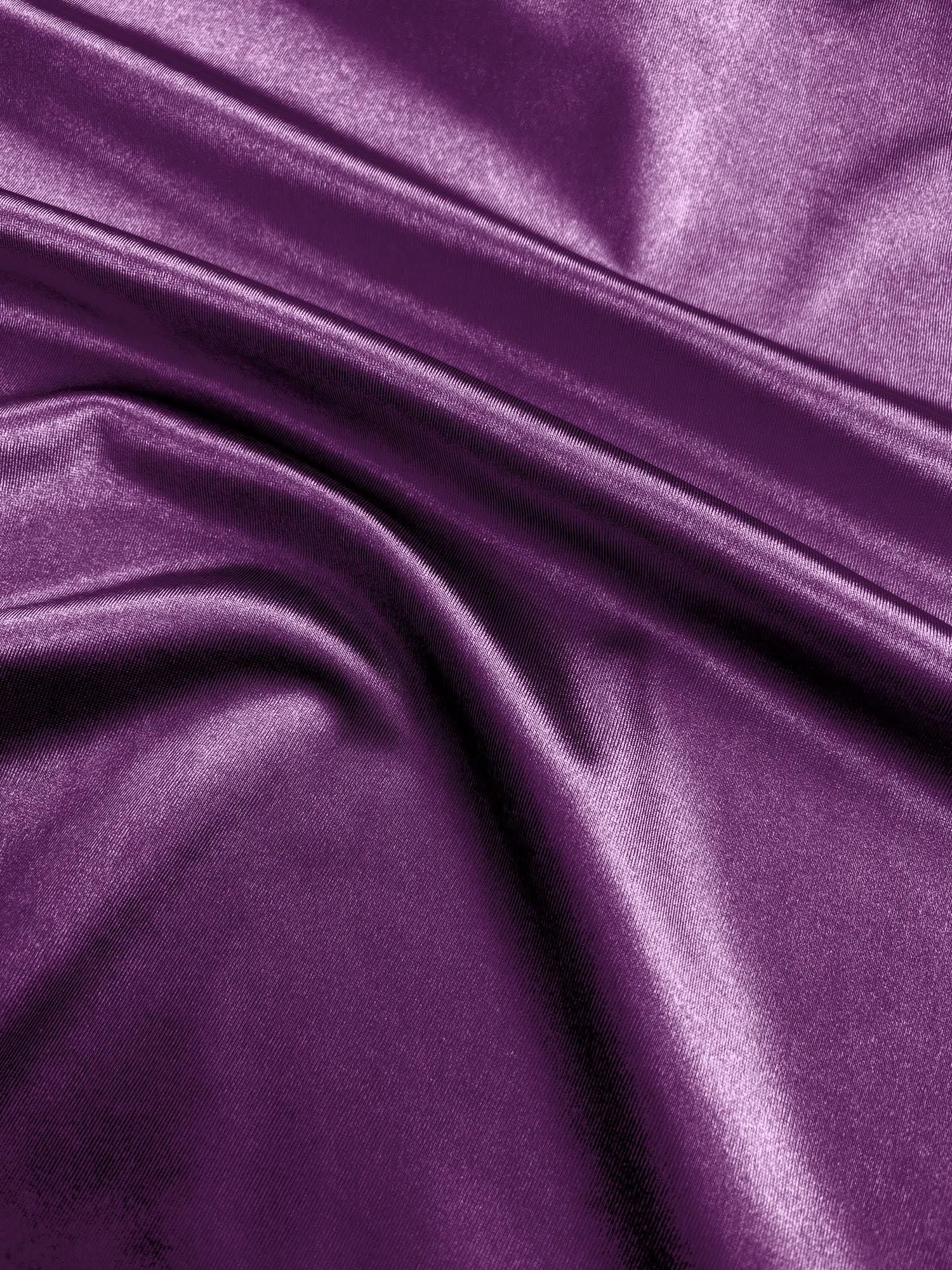 Babaroni Stretch Satin Fabric by 1 Meter - Image 32