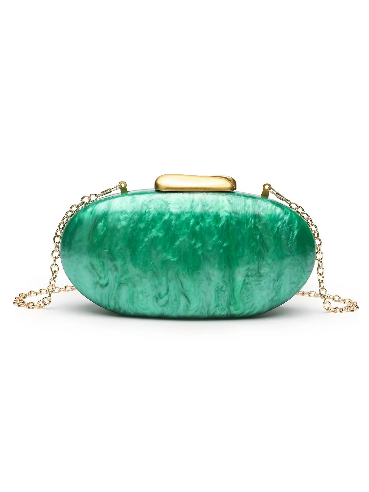 Iridescent Shell Evening Clutch - Image 10