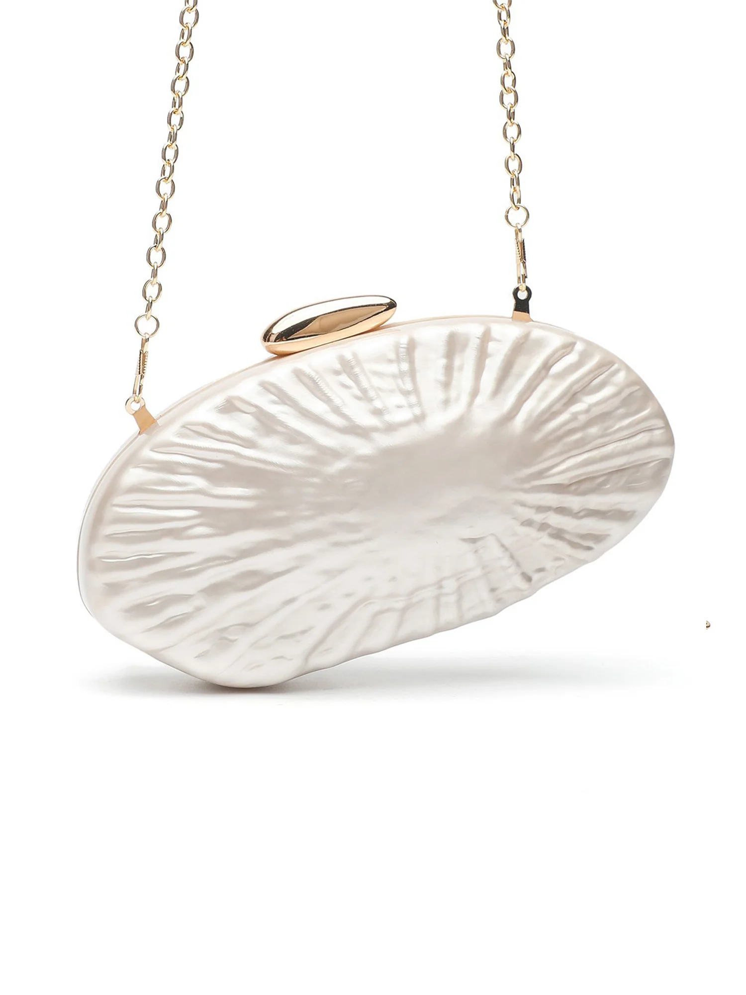 Marbled Vein Acrylic Clutch - Image 4